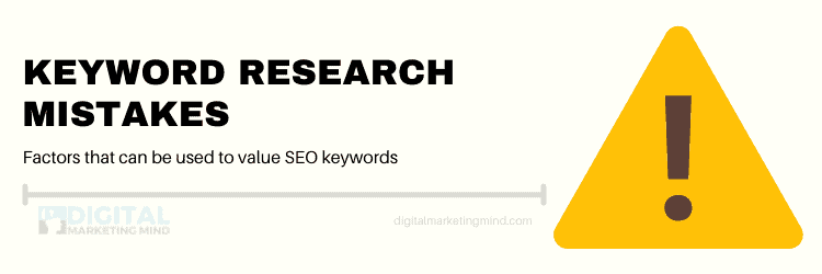 Keyword research mistakes in Tamil